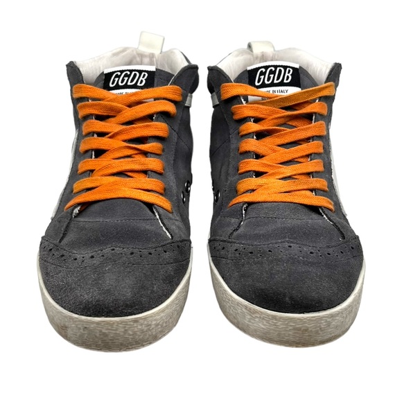 *EUC* Golden Goose Mid Star Gray Suede & White Star, Size 39 (9 US) - Picture 6 of 15